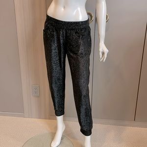 Mother “Quincy”  Sparkle metallic thread pant
